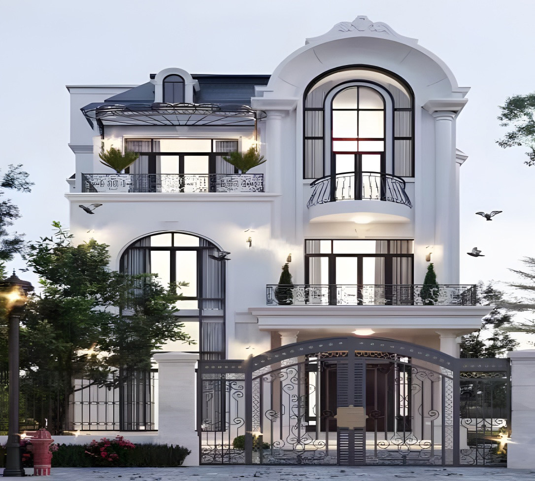 Steel and Wood Villa