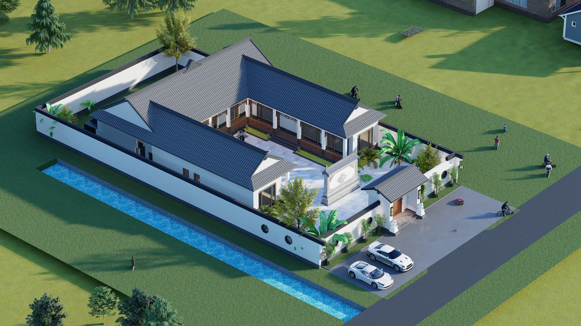 Can the walls of a light steel villa be 