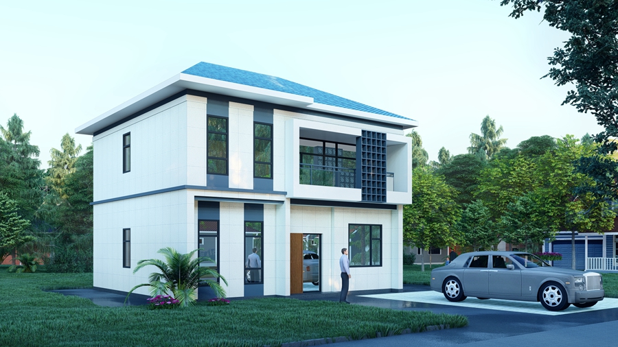 Experience of Staying in a Light Steel V