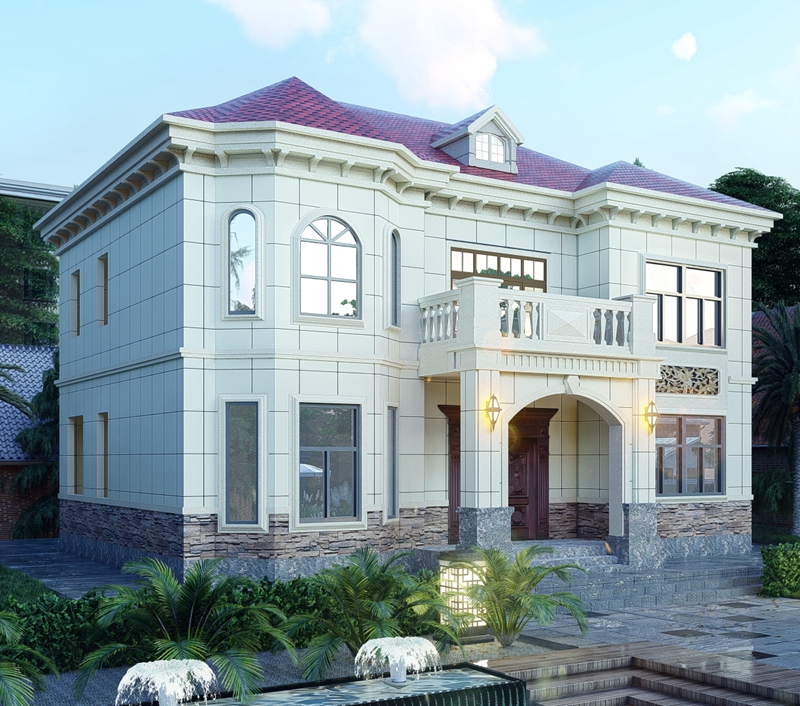 Is a Light Steel Villa Cheaper than a Tr