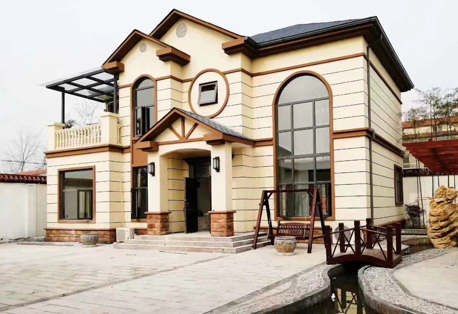 Can you live in a light steel villa duri