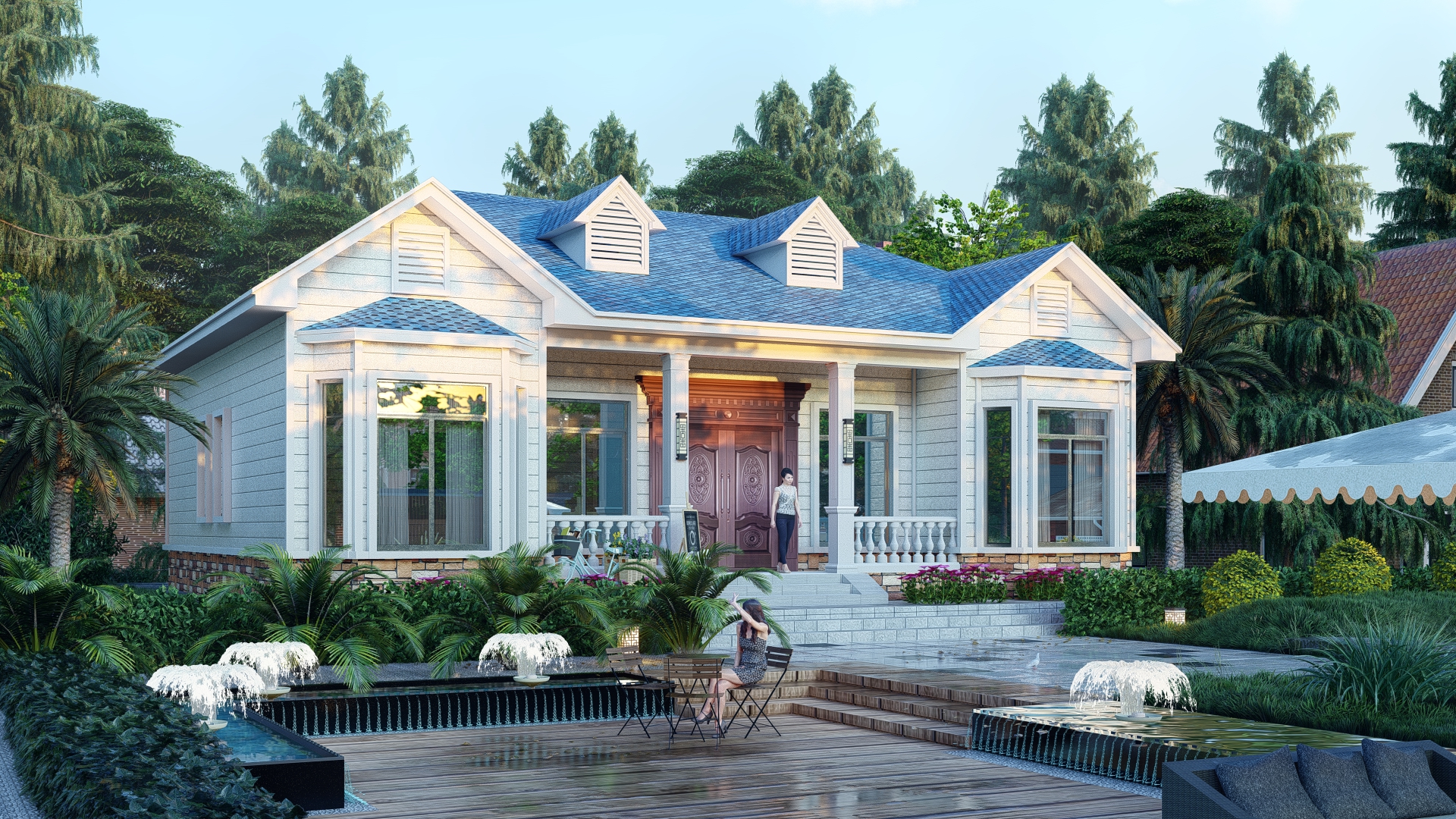 Cost Analysis of Light Steel Villas and 